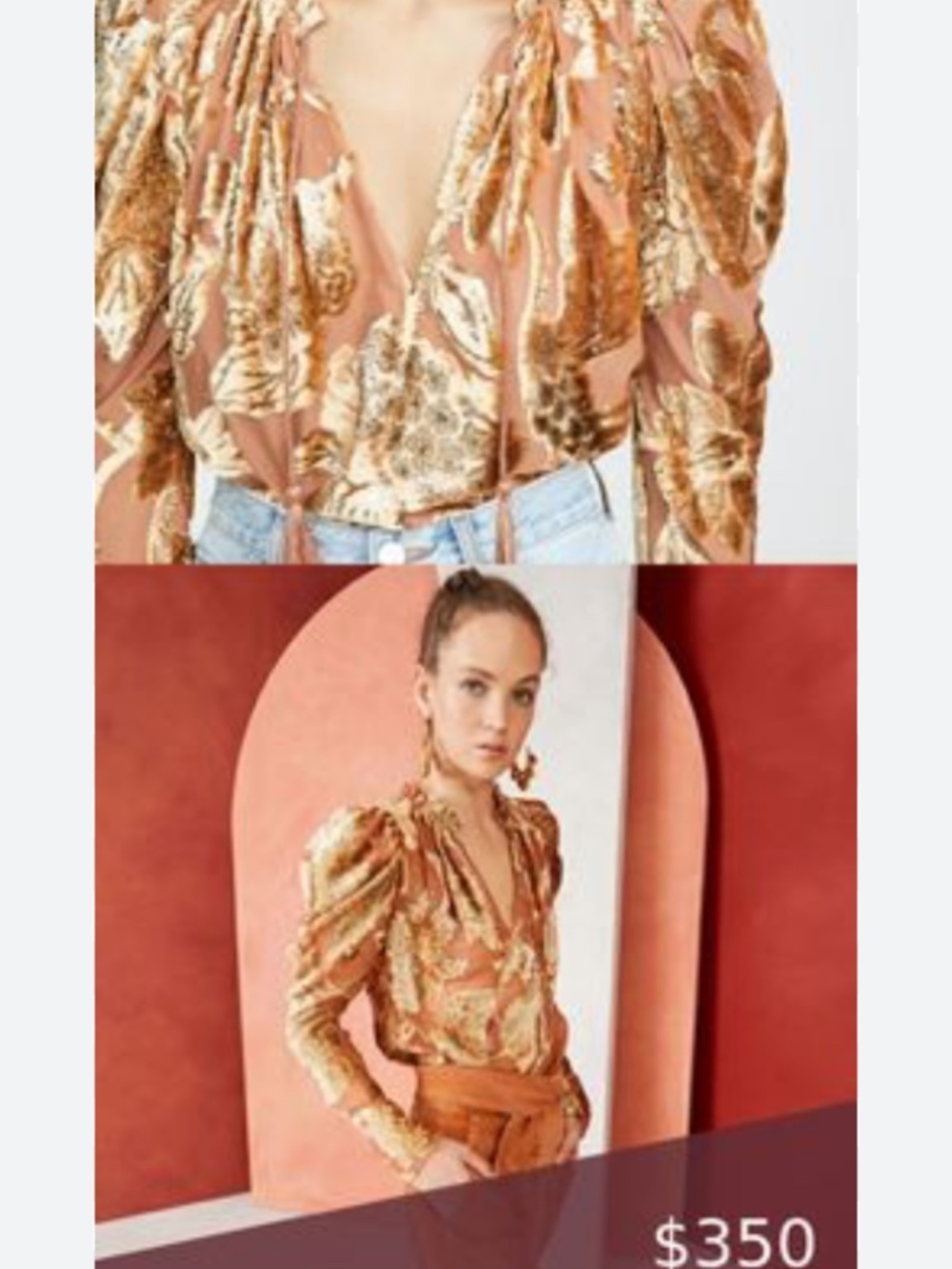 Ulla Johnson Camilla Blouse - Picture 3 of 3